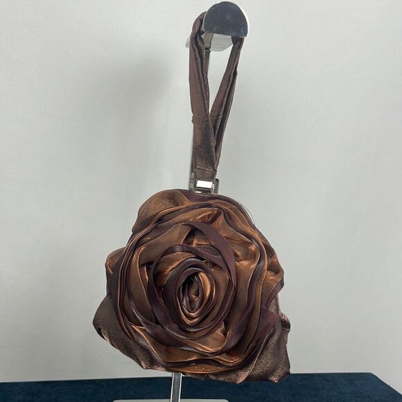 Brown Fabric Mini Bag - Picture 1 of 4